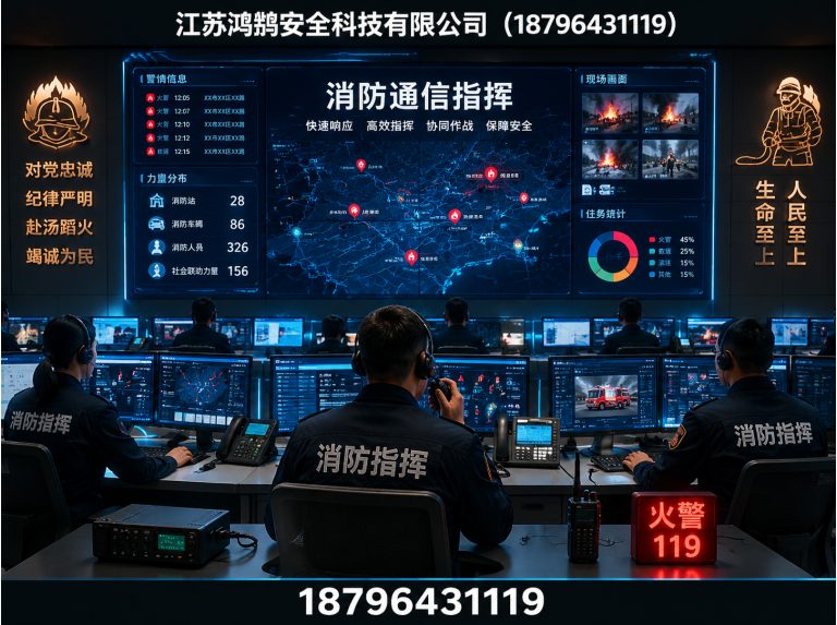 阜新应急指挥系统展示图
